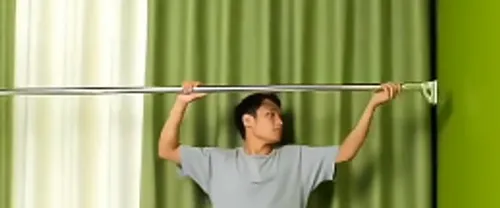 Drill-free telescopic rod