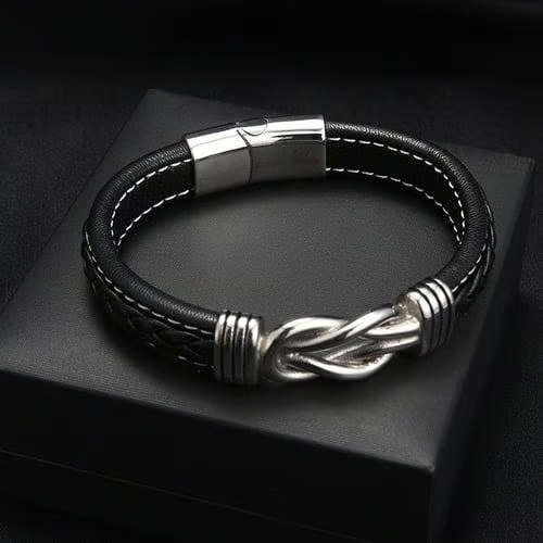 To My Son - Son's Infinity Bracelet Gift Set