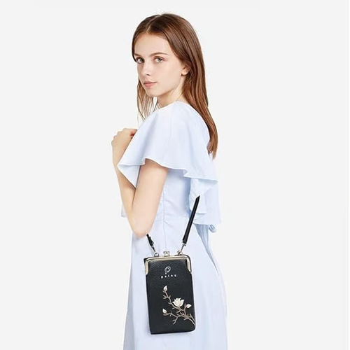 🔥Women Sling Cross-Body Wallet with Mobile Cell Phone Holder🔥