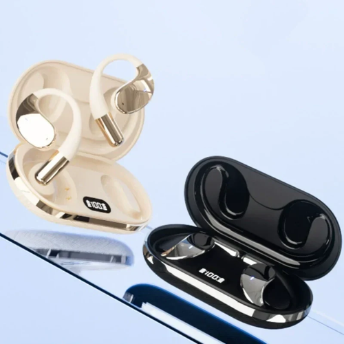 🎧✨ Wireless Open Ear Headphones with LED Display