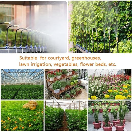 🚿360° curved garden automatic irrigation system