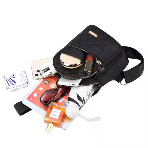 🎁Last Day🎉 Solid Color Quilted Waist Bag