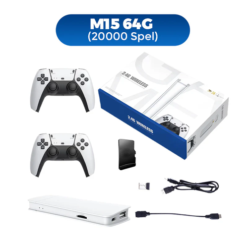 Black and White Classic Home Retro Dual Game Sticks - Relive the Arcade Era