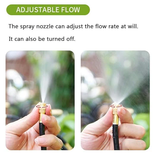 🚿360° curved garden automatic irrigation system