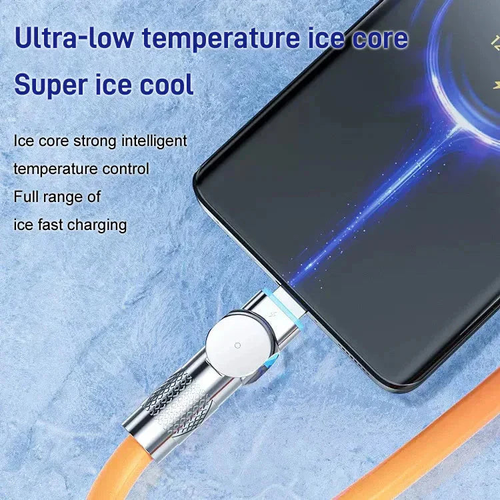 🔥3 IN 1 Rotating Elbow Fast Charging Data Cable⚡