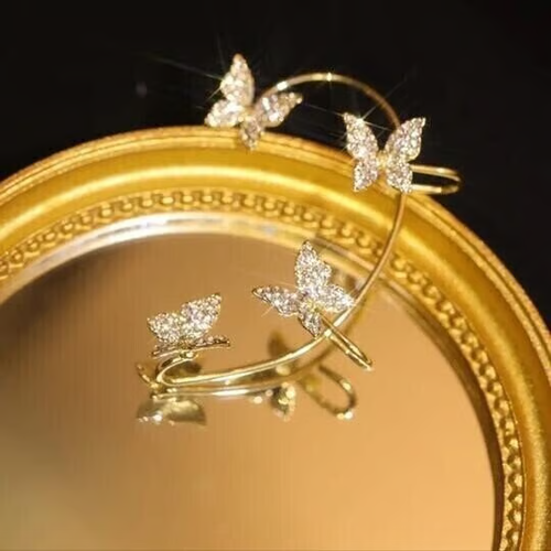 🎁Last day for 50% off -Zircon Butterfly Earrings