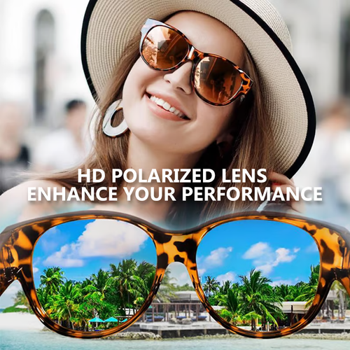 📢😎 Last Day - 2025 New Polarized UV400 Protection Fashion Round Cat Eye Sunglasses 😺🕶️