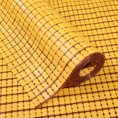 Bamboo Bed Mat,Cool Summer Sleeping Mats,Refreshing Breathable Smooth Mahjong Bamboo Mattresses,Sofa Cushion,Foldable Bedding,for Bedroom,Living Room,Sofa,Office Chair (Any size)
