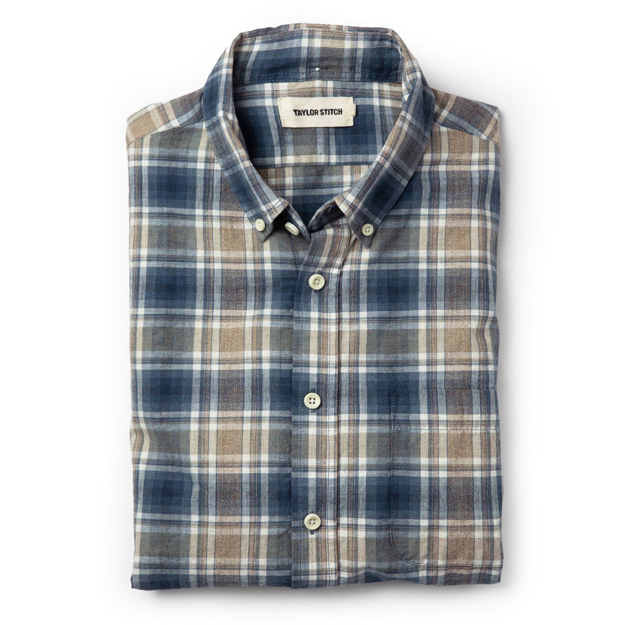 Wsrsu Jack in Melange Navy Plaid