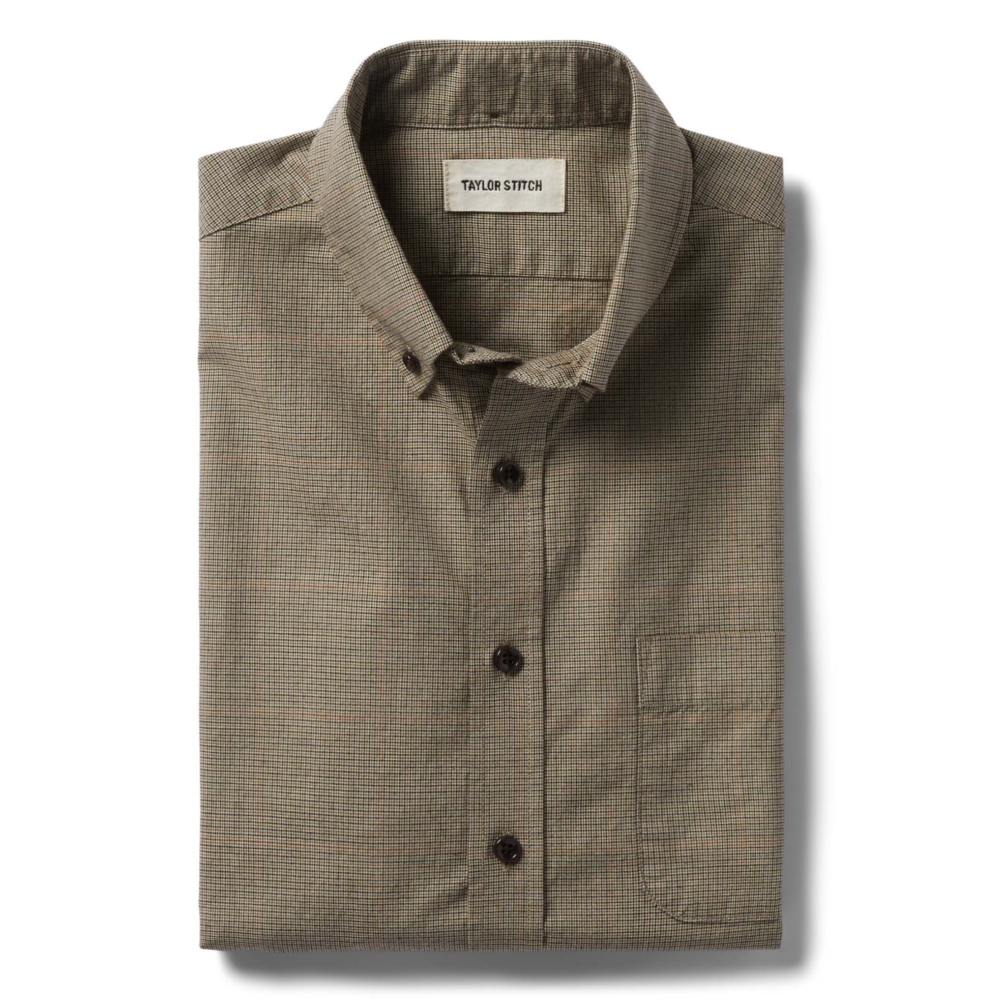 Wsrsu Jack in Khaki Houndstooth Check