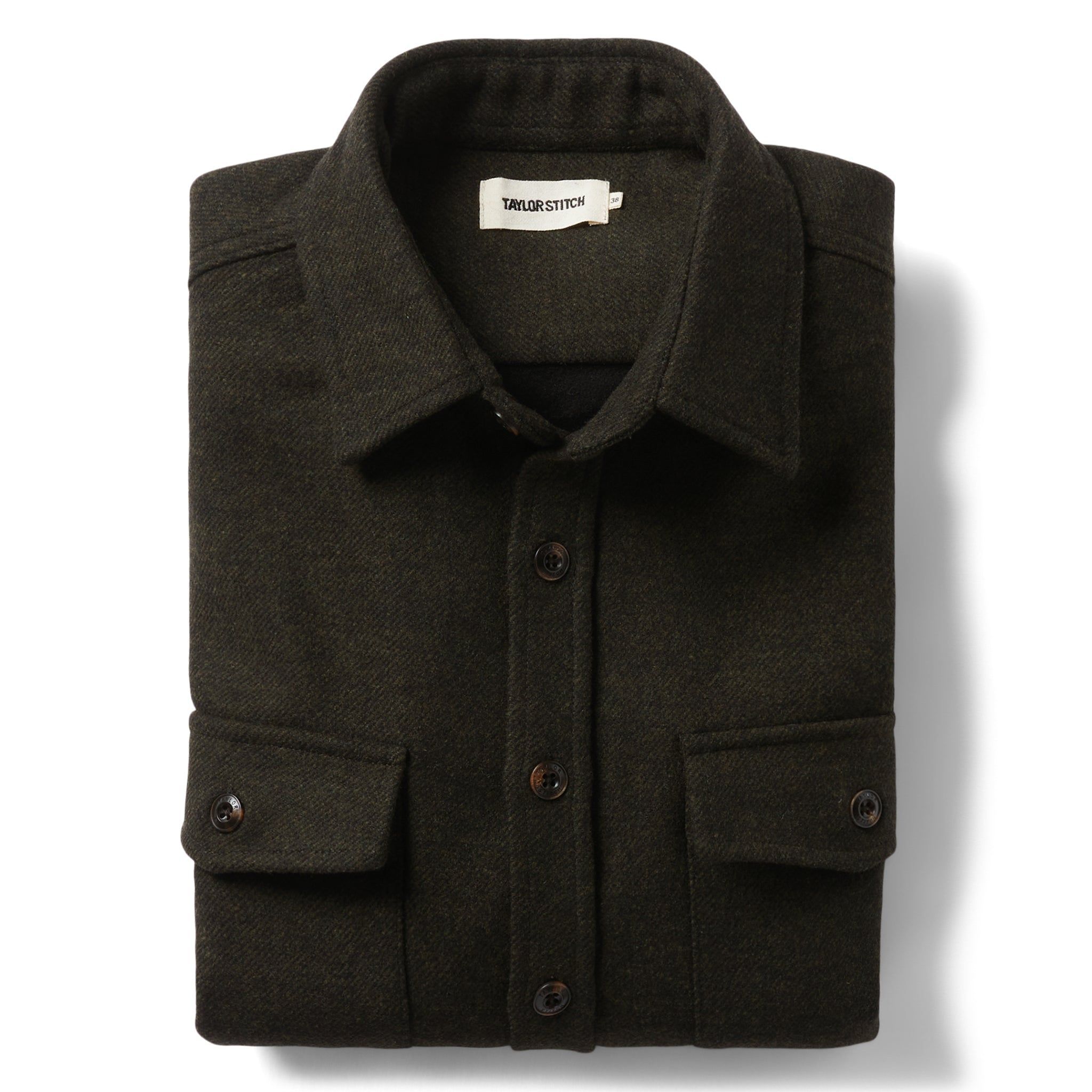 Wsrsu Maritime Shirt Jacket in Evergreen Twill