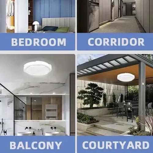 200W LED Solar Ceiling Lamp with High Lumen Brightness Long Life Indoor Rechargeable Remote Control for Living Highlight