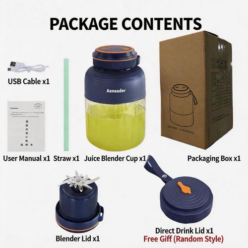 Large Capacity Portable Juicer