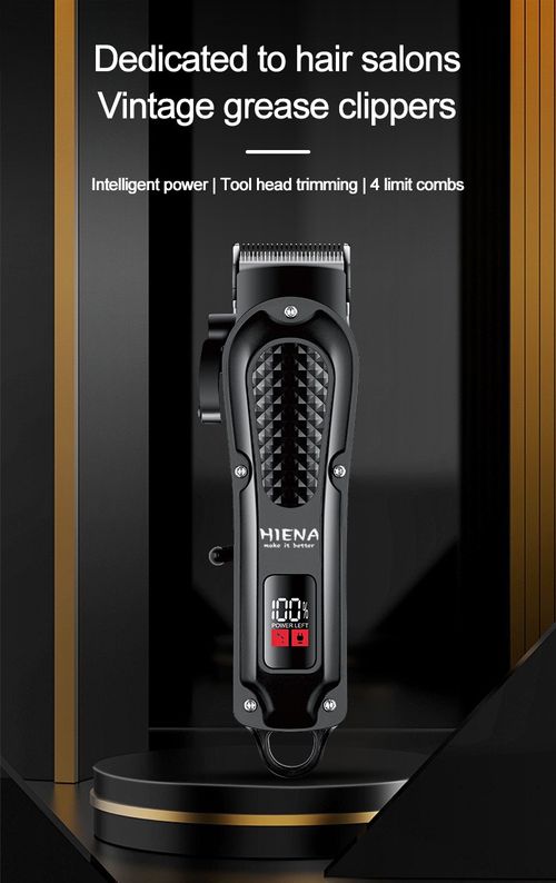 Premium Heavy Metal Hair Clipper Trimmer Set, Top Brand 10+ Years Durable Cordless Barber Kit for Ghana Men