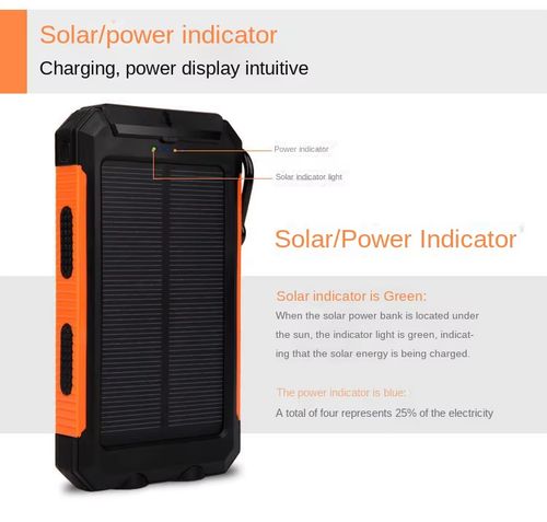 Multi-Function Solar Power Bank