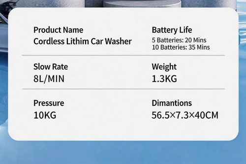 Electric Car Washer