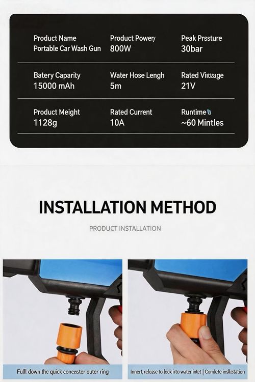 Electric Car Washer