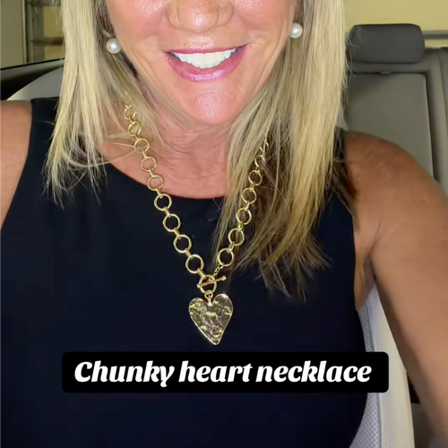 Gold Plated Heart Necklace