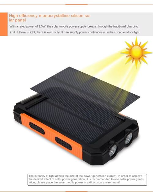 Multi-Function Solar Power Bank