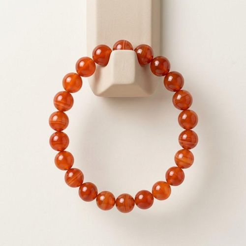 Natural Red Agate Crystal Bracelet