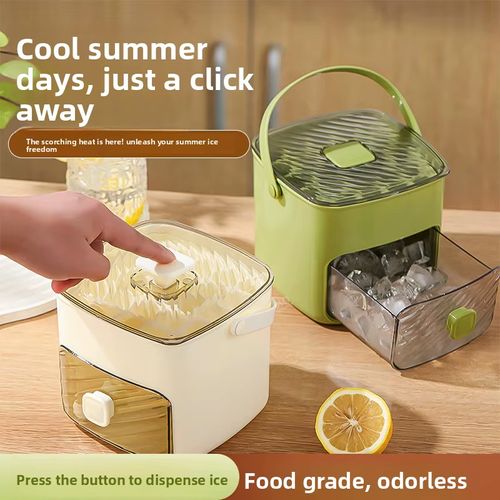 Portable 48-compartment Press-type Ice Cube Tray