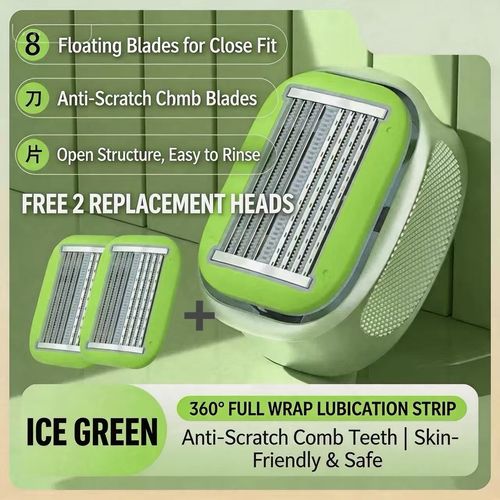 2-in-1 Hair Trimmer for Bald Head Shaving & Beard Sideburns Trimming