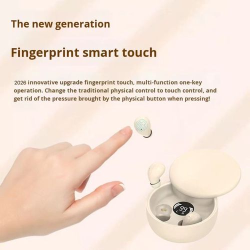 SK26 Slide Cover Invisible Mini Sleep Wireless Earbuds