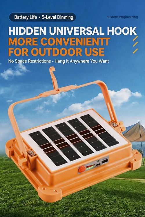 Multi-functional Solar Flood Light, Factory Direct Price