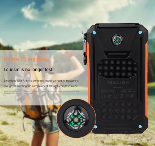 Multi-Function Solar Power Bank