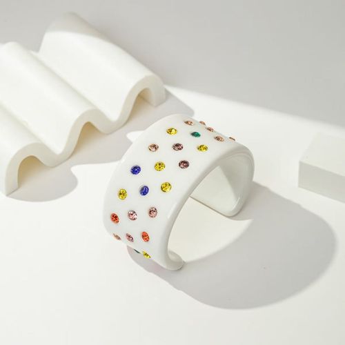 Geometric Open Bangle