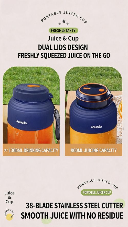 Large Capacity Portable Juicer