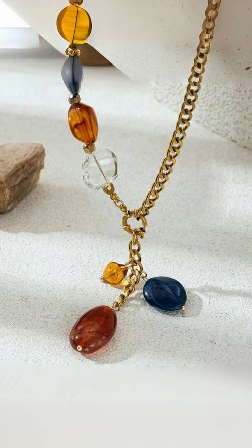 Natural Agate Necklace