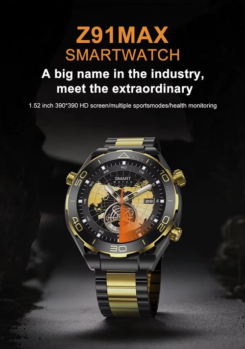 Z91 Pro Max Gold Smart Watch
