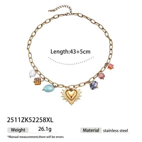 Natural Resin Necklace
