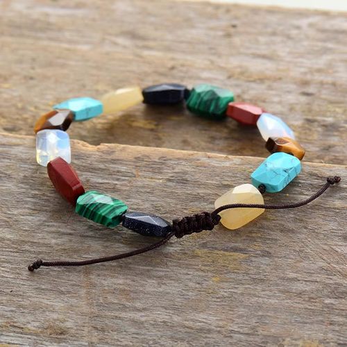 Natural Gemstone Handmade Bracelet
