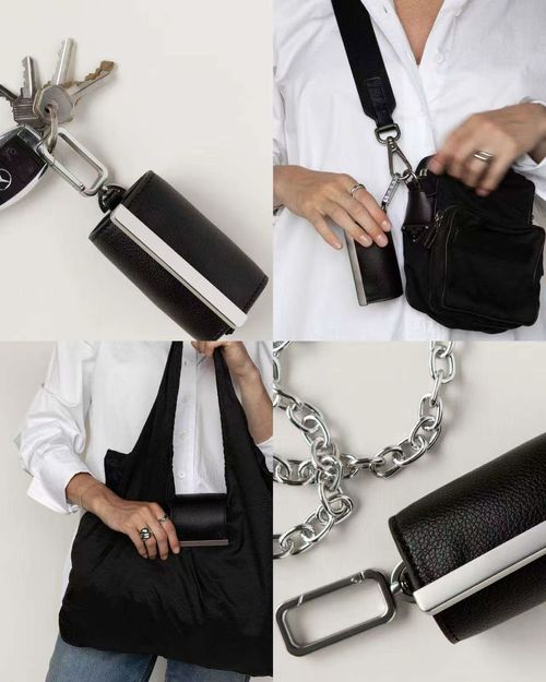 In Stock Genuine Leather Multifunctional Large Capacity Storage Bag