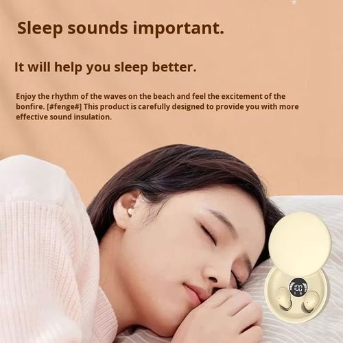 SK26 Slide Cover Invisible Mini Sleep Wireless Earbuds