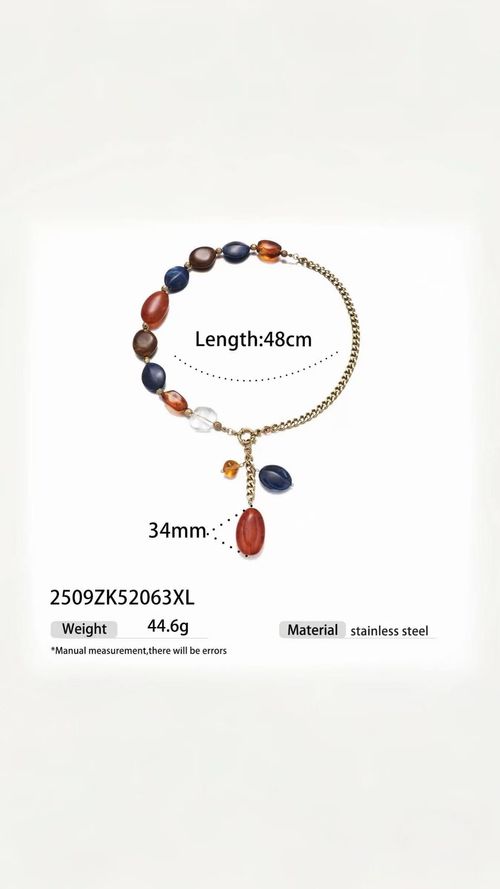 Natural Agate Necklace