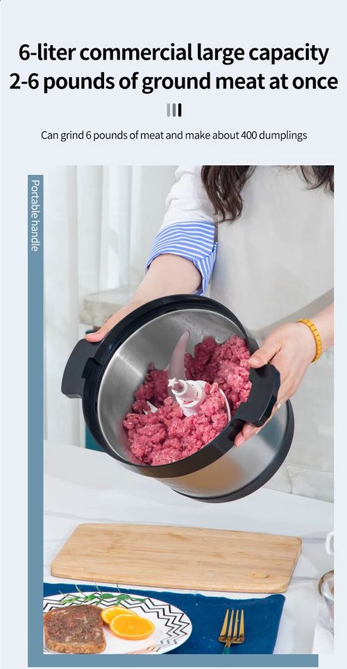 6L Multi-functional Fufu Machine Pure Copper Motor for Cassava Yam & Meat Grinding