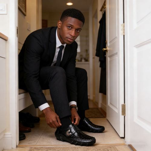 Chaussures Homme Décontractées Vernies