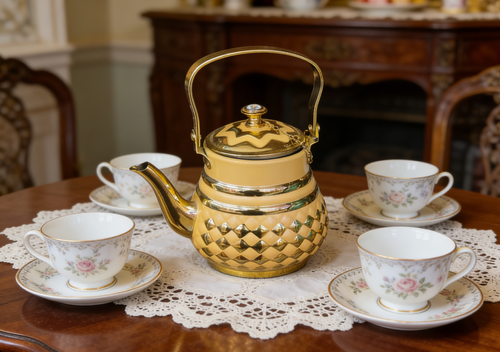 Théière Golden Rhyme  إبريق شاي القافية الذهبية
