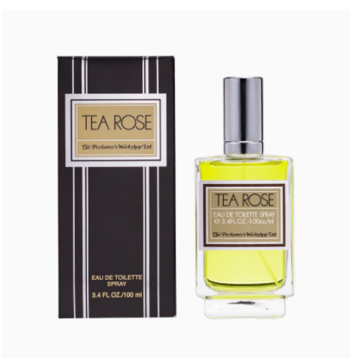 香水工坊　茶玫瑰女士木質白花玫瑰果香淡香水100ml　EDT