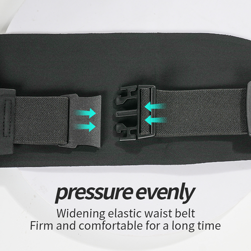 2026New Adjustable Slim Belt Fanny Pack With Three Pockets Resistance Windproof Waist Pack Hiking Fitness Fanny Packs