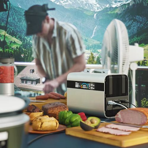 Superior Quality 600W 1000w Outdoor 1200watts Mobile Solar Fast Charging Power Bank Portable Power Station