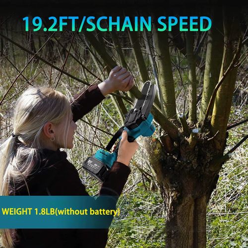 New Design Woodworking Cutting Cordless Power Saws Garden Tool Sets Chain Saw Mini Brush 21V Electric Chainsaw