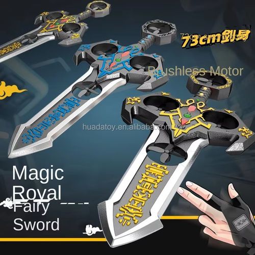 HUADA Novelty 73CM Brushless Stunt Remote Control Flying Sword Aircrafts Toys Gesture Sensor Control RC Flying Sword Toys