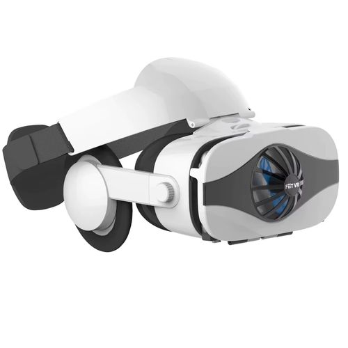 VR Glasses & Helmet with Earphone Headset 3D Virtual World for IOS & Android Smartphone 3D Mobile Devices VR Box