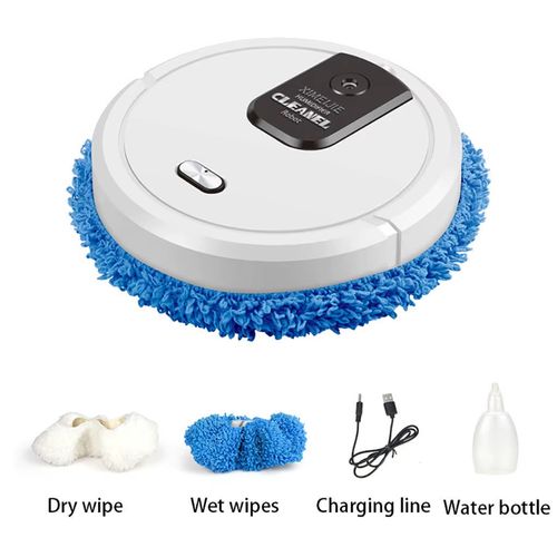 3 in 1 Intelligent Sweeping Robot Vacuum Cleaner Rechargeable Mopping Vacuum Cleaners Humidifying Spray Household Robot Cleaner