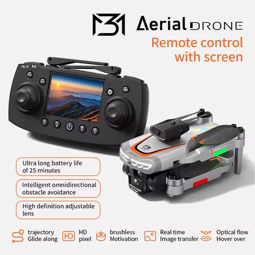 High Quality Obstacle Avoidance Intelligent 4k Camera 2025 New Model Custom Aerial Photography Mini M3 Drone Kit with Remote