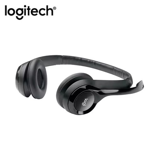 Logitech H390 USB Wired Headset Stereo Headphones with Noise-Cancelling Microphone for PCMacLaptop